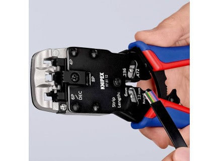 Мрежна клешта RJ11/12/45 / mrezna klesta / knipex /97-51-12 Мрежна клешта RJ11/12/45 / mrezna klesta / knipex /97-51-12