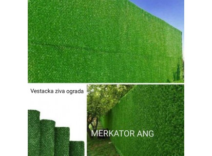 VESTACKA-transparentna ZIVA OGRADA / ВЕШТАЧКА ЖИВА ОГРАДА